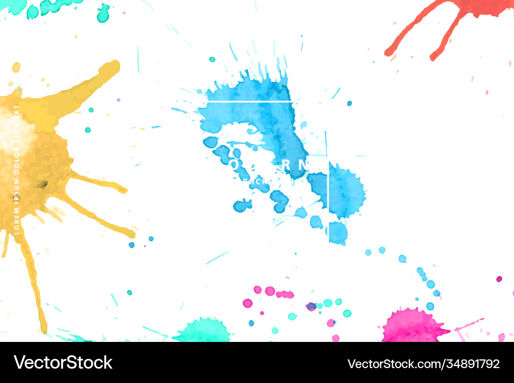 Gradient background modern with colorful style Vector Image