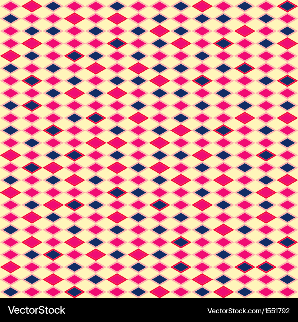 Retro pattern of geometric shapes Vector Image