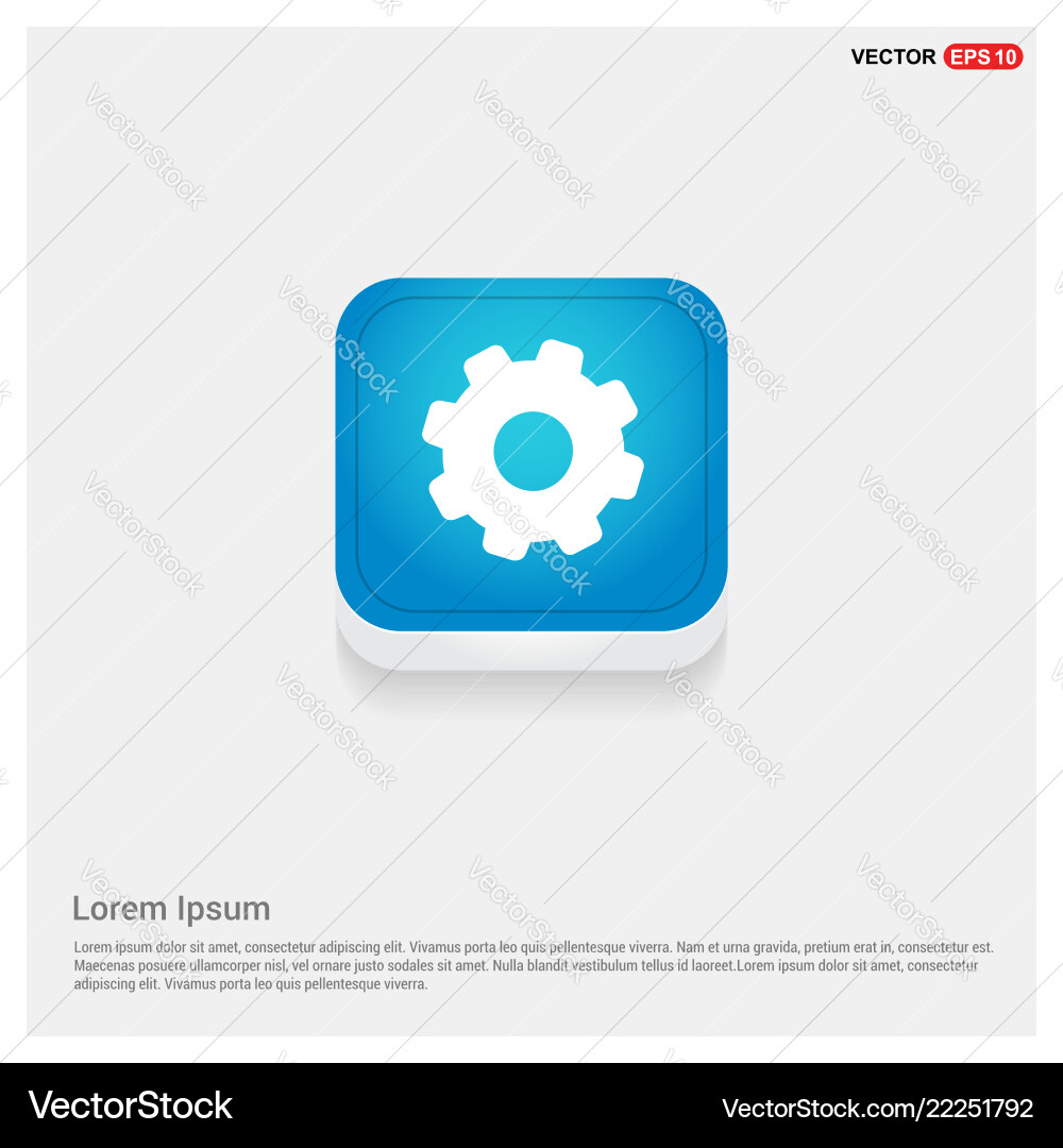 Setting icon Setting icon vector image