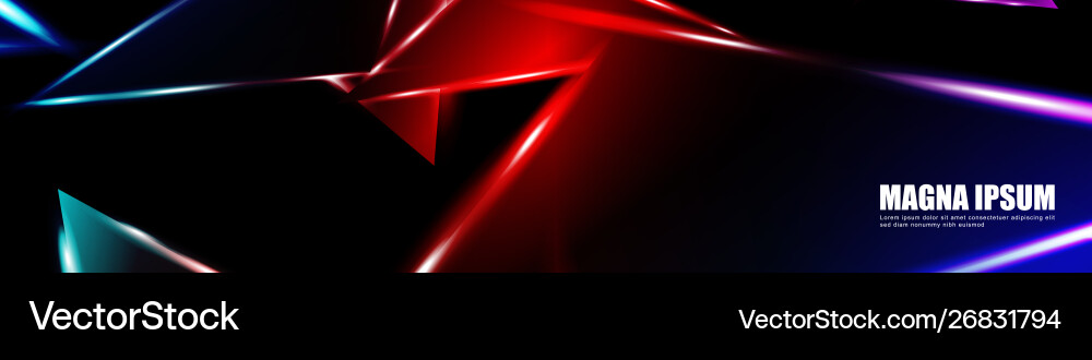 Background a luminous triangle shape design Background a luminous triangle shape design vector image