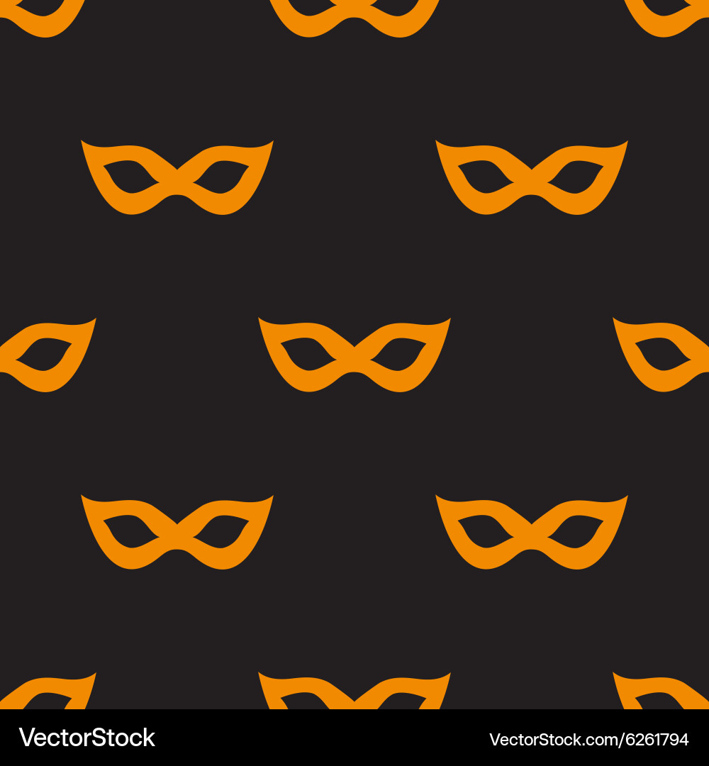 Background with masks seamless pattern Vector Image