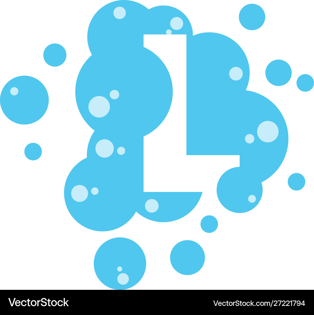 Bubble with initial letter l graphic design – Royalty-Free Vector |  VectorStock, image size:1000x1001