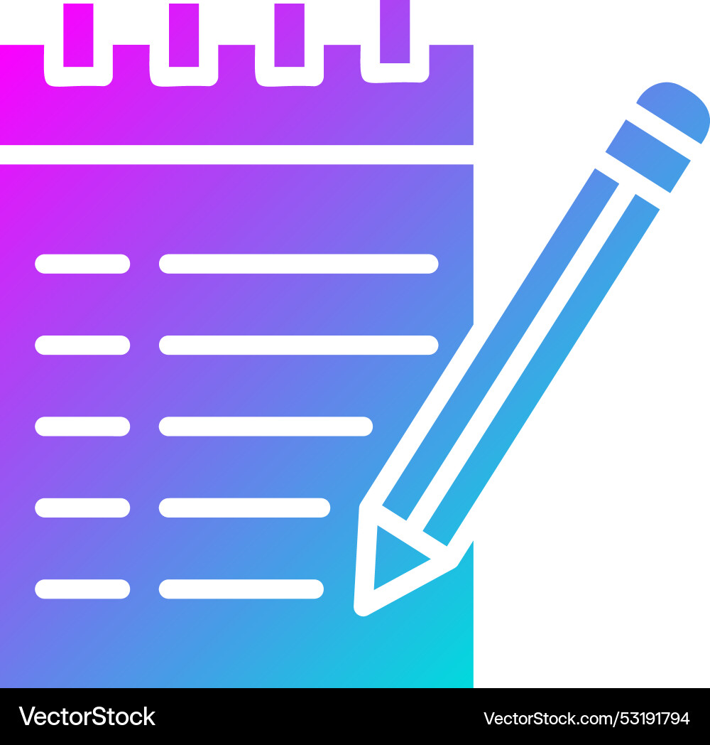 Notes icon design Vector Image