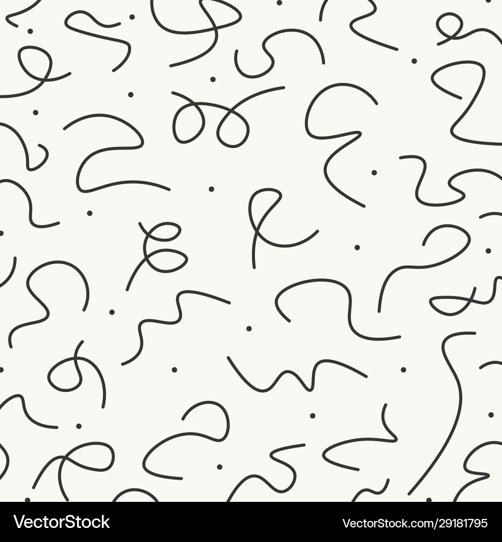 Abstract hand drawing design pattern minimal Abstract hand drawing design pattern minimal vector image