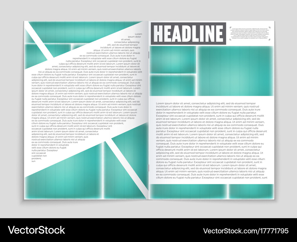 Abstract layout background set for art vector image