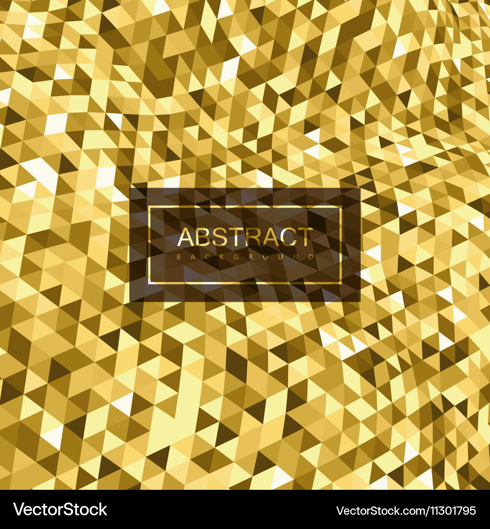 Abstract polygonal distorted background vector image