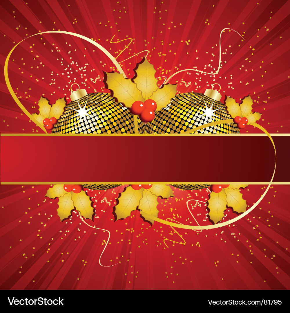 Festive background Vector Image