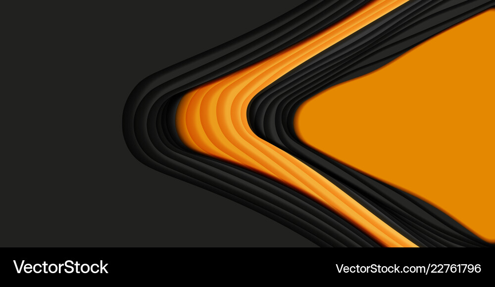 3d abstract background with paper cut shape 3d abstract background with paper cut shape vector image