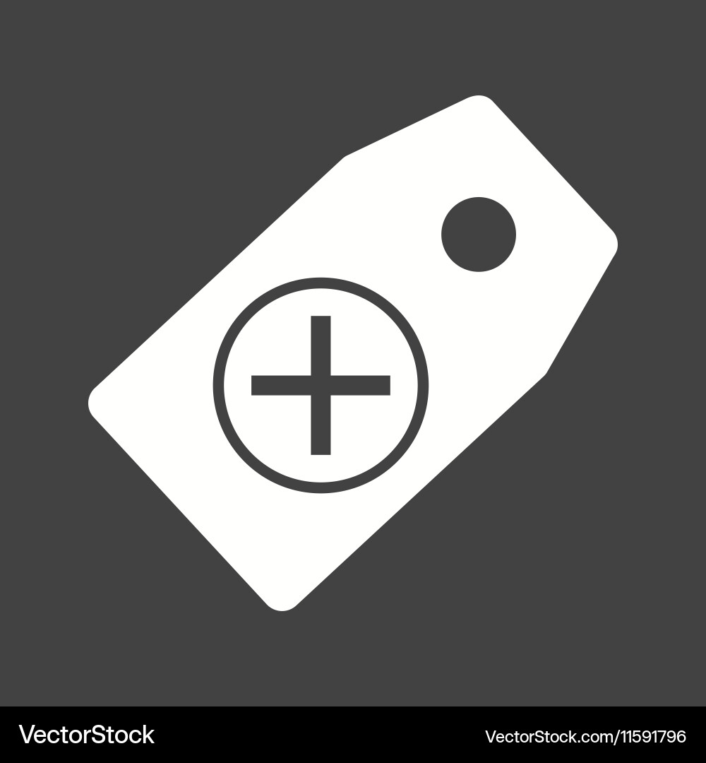 Add tag Vector Image