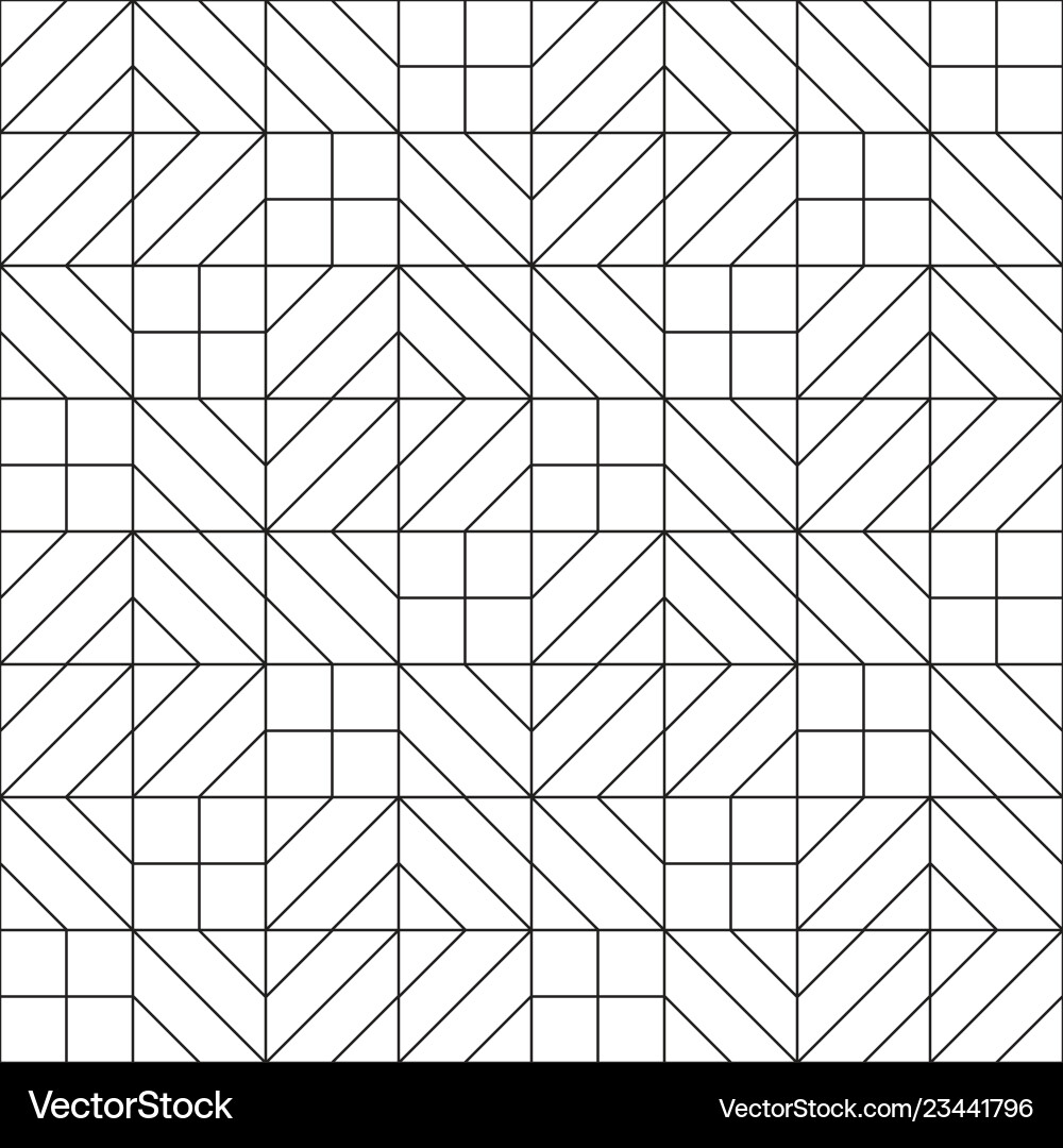 Diagonal Geometric Pattern vector image