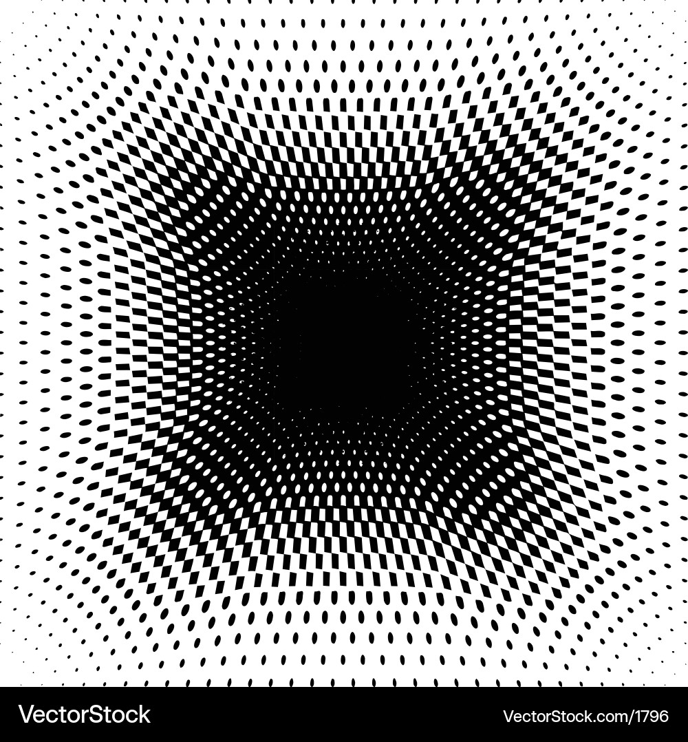 Retro Dot Pattern vector image