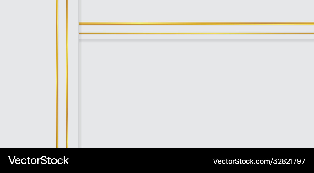 Abstract white frame overlap layer design gold Abstract white frame overlap layer design gold vector image