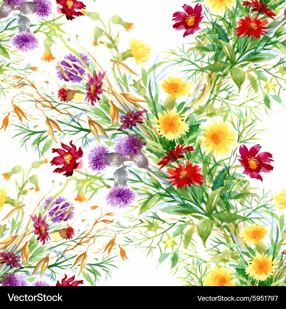 Floral and decorative background design Vector Image