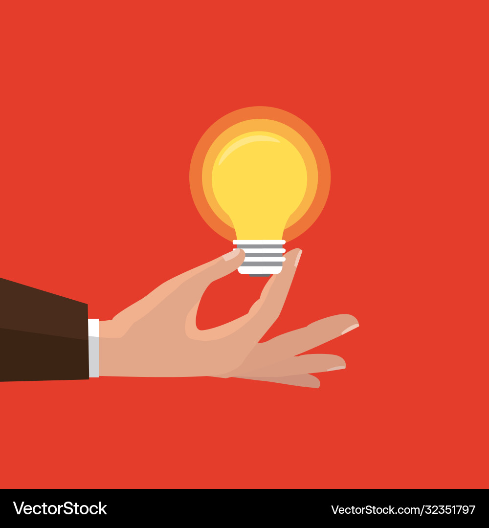 In flat design isolated on background pointing In flat design isolated on background pointing vector image