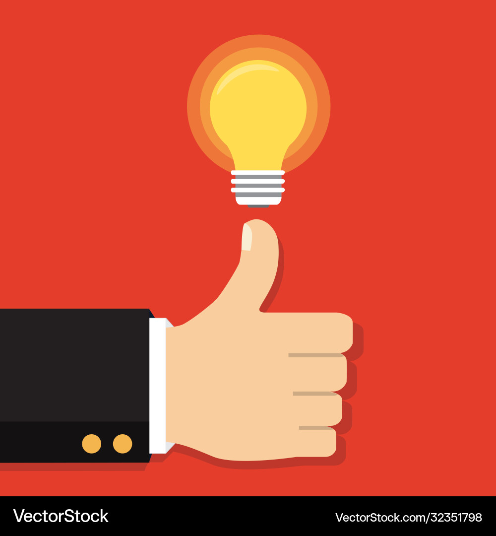 In flat design isolated on background pointing In flat design isolated on background pointing vector image