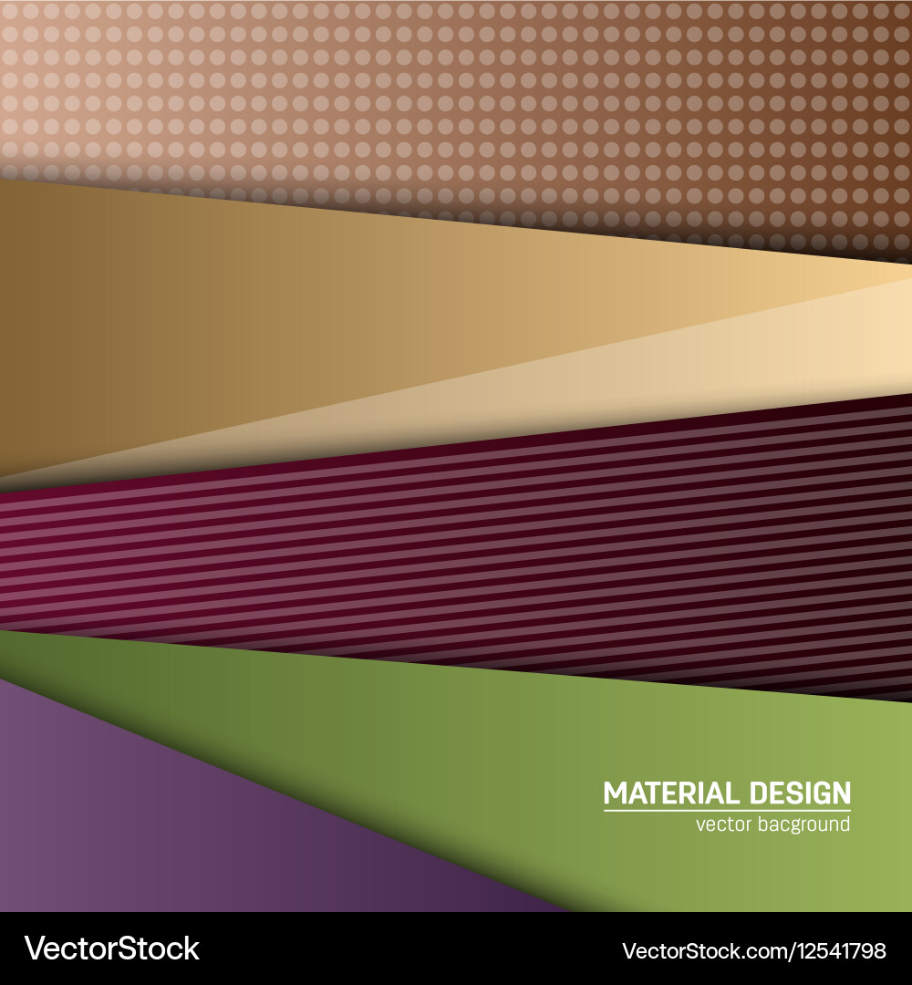 Material design background abstract vector image