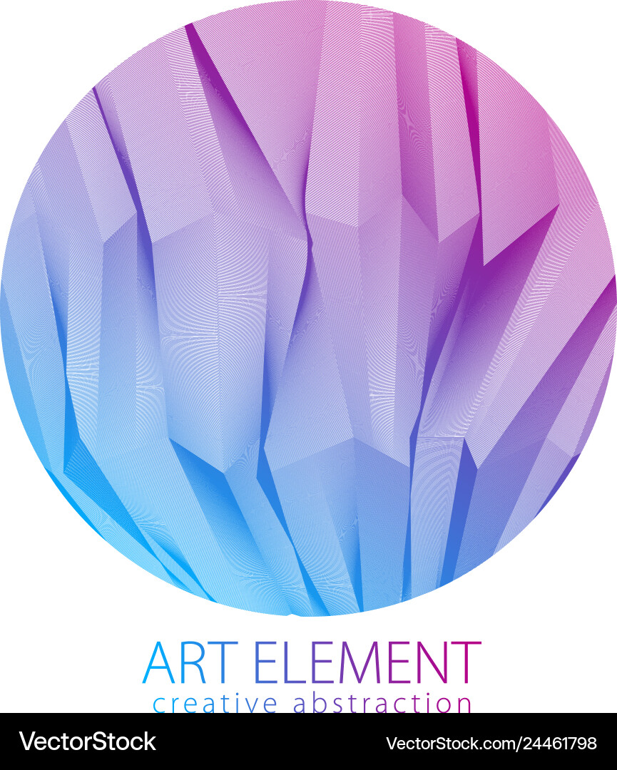 Perfect art and design element of great lines Vector Image
