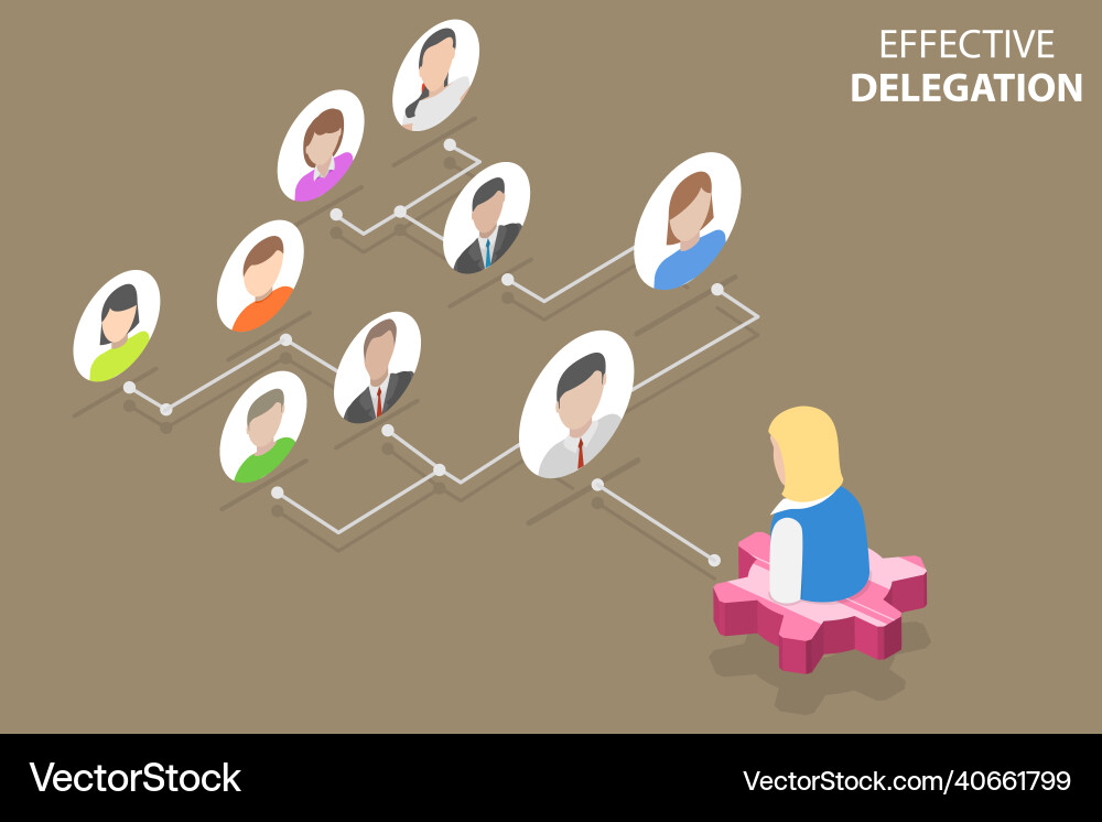 3d isometric flat conceptual Royalty Free Vector Image