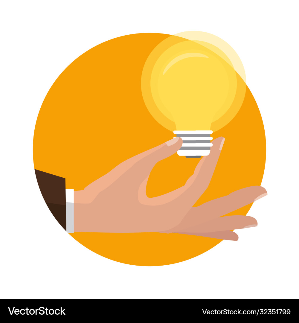 In flat design isolated on background pointing In flat design isolated on background pointing vector image