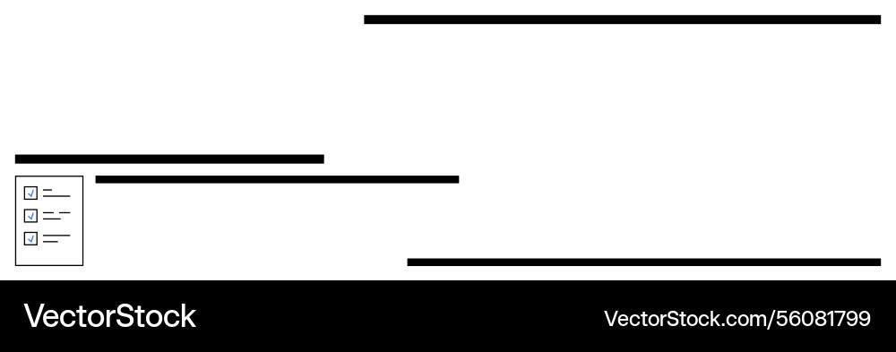 Minimalist interface with horizontal bars Minimalist interface with horizontal bars Vector Image