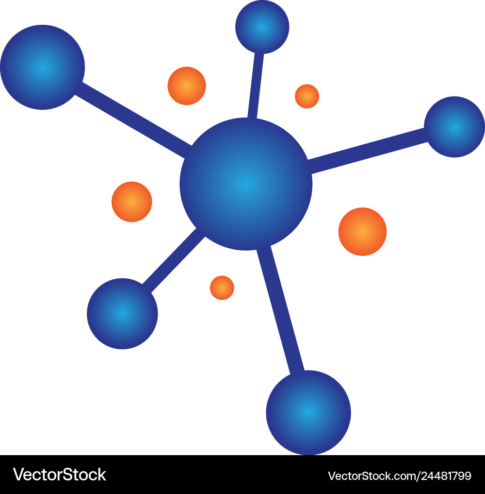 Molecule Logo Vorlage Symbol Molecule Logo Vorlage Symbol vektorbild