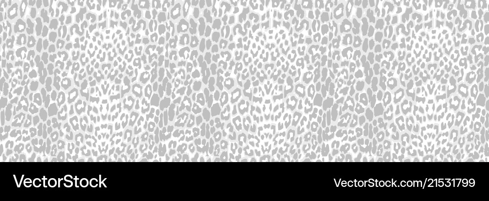 Seamless leopard pattern Seamless leopard pattern vector image