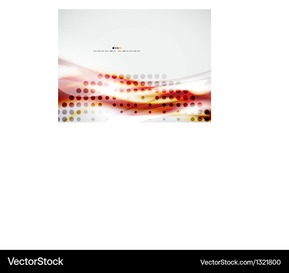 Abstract Wave Pattern vector image