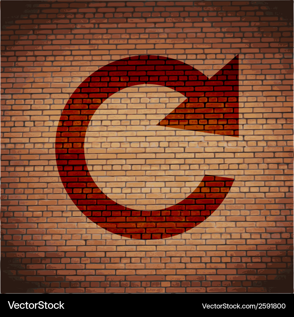 Arrow update flat modern web button and space Vector Image