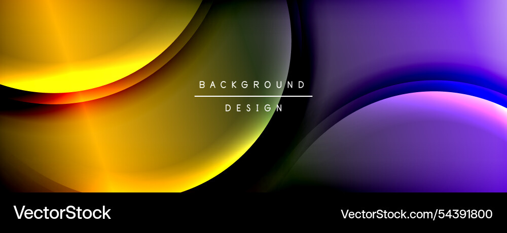 Bright rainbow style color gradient with curve Bright rainbow style color gradient with curve vector image