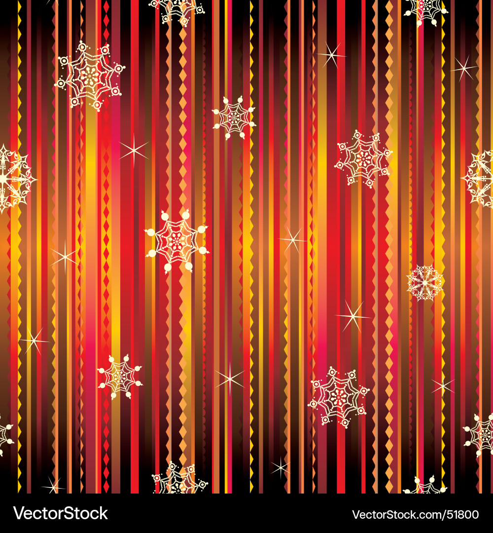 Geometric Crystal Snowflake Pattern Vector Image