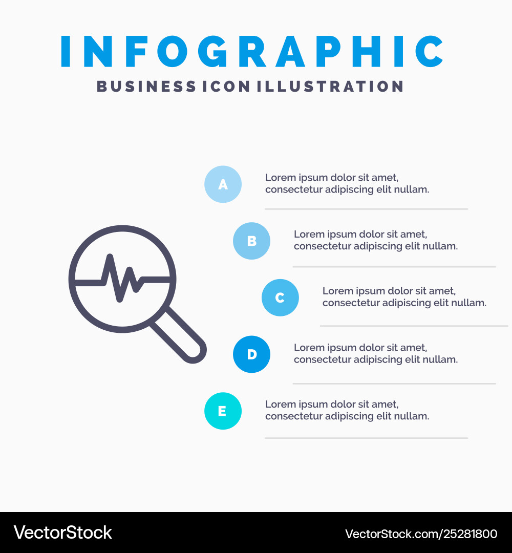 Graphic info graphics graph search chart line Graphic info graphics graph search chart line vector image