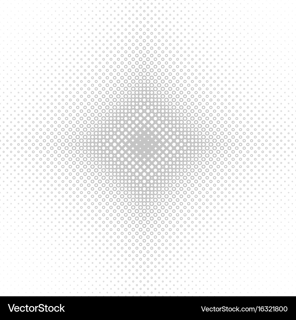 Halftone circle pattern background Vector Image