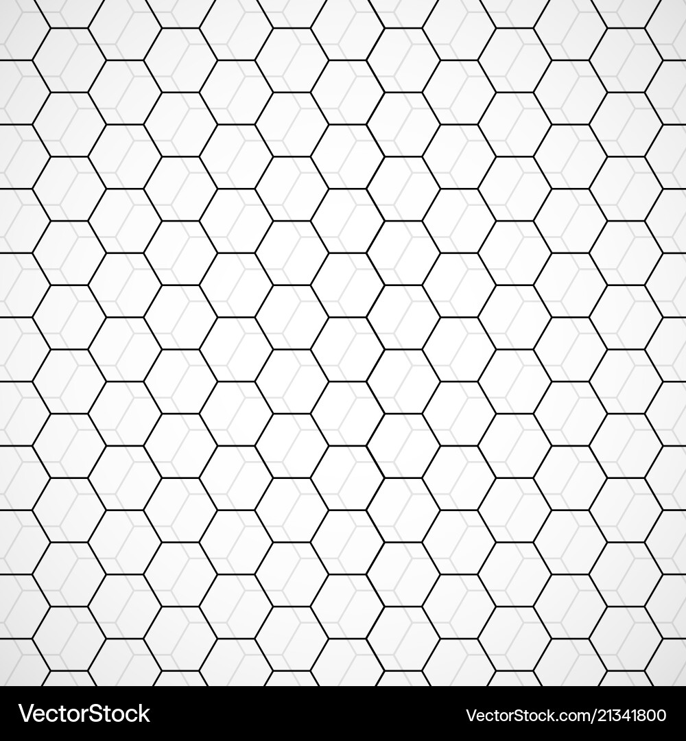 Honeycomb Pattern Background Vector Image