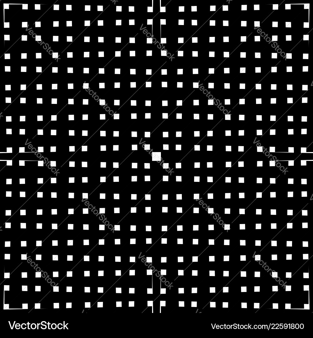 Monochrome grid mesh with irregular lines Monochrome grid mesh with irregular lines vector image