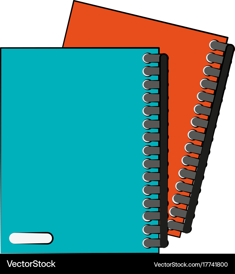 Notebook icon image vector image