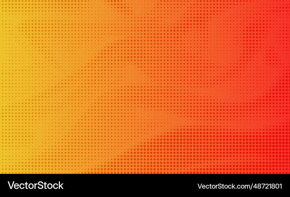 Abstract orange gradient background halftone Abstract orange gradient background halftone vector image
