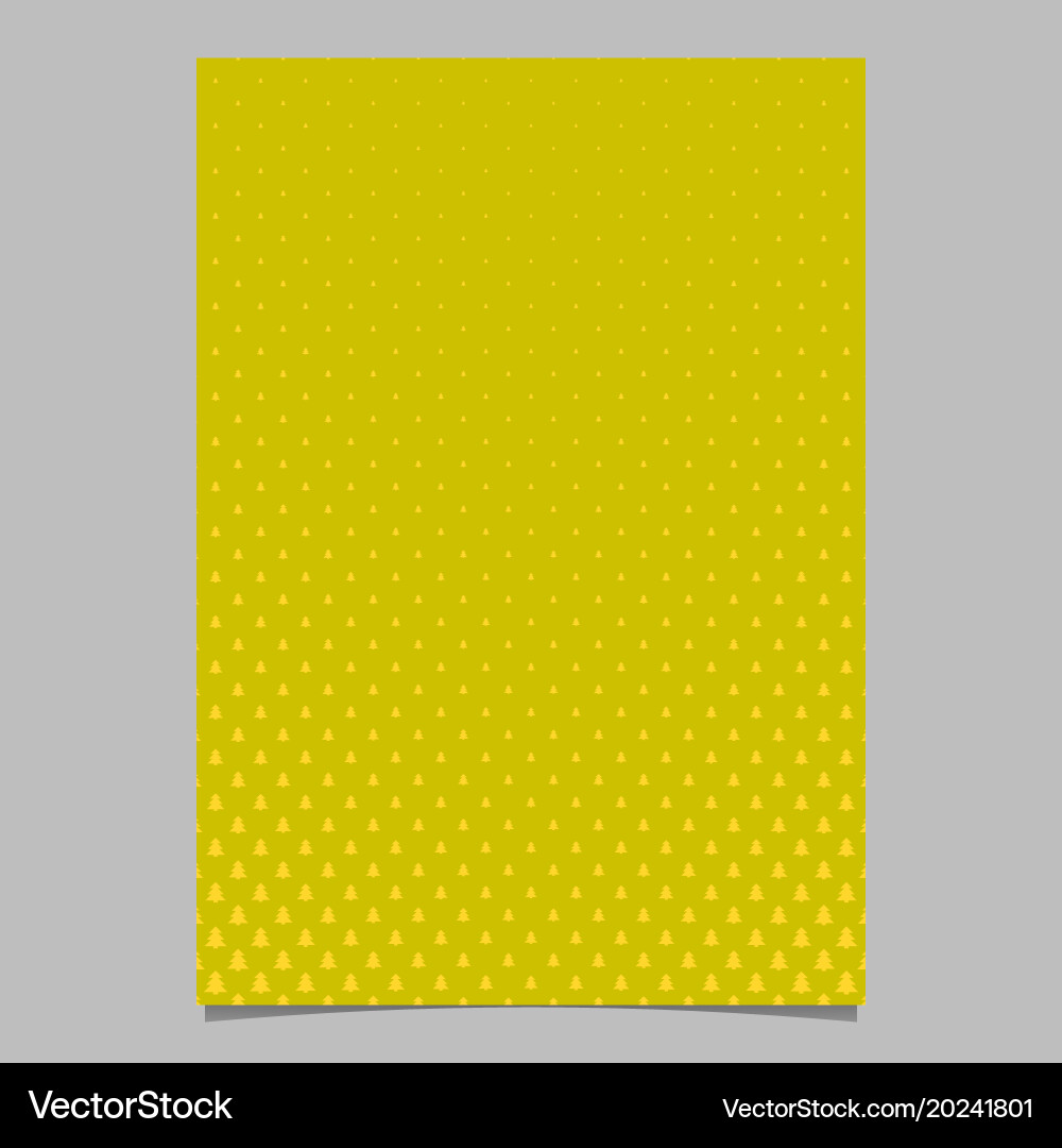 Pine tree pattern page background design vector image