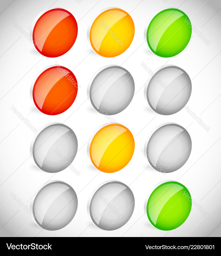 Traffic light lamp semaphore concept Traffic light lamp semaphore concept vector image