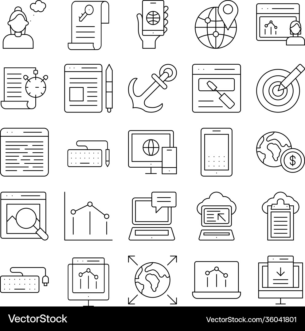 Web and seo isolated icon which can easily vector image