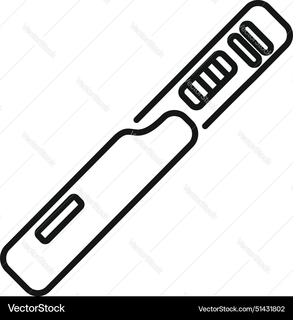 Black and white of a digital Royalty Free Vector Image