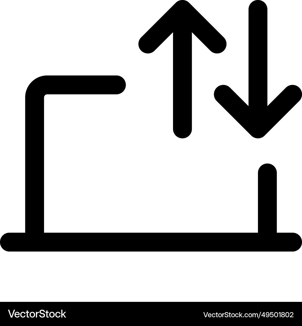 Copying or transferring files between computers vector image