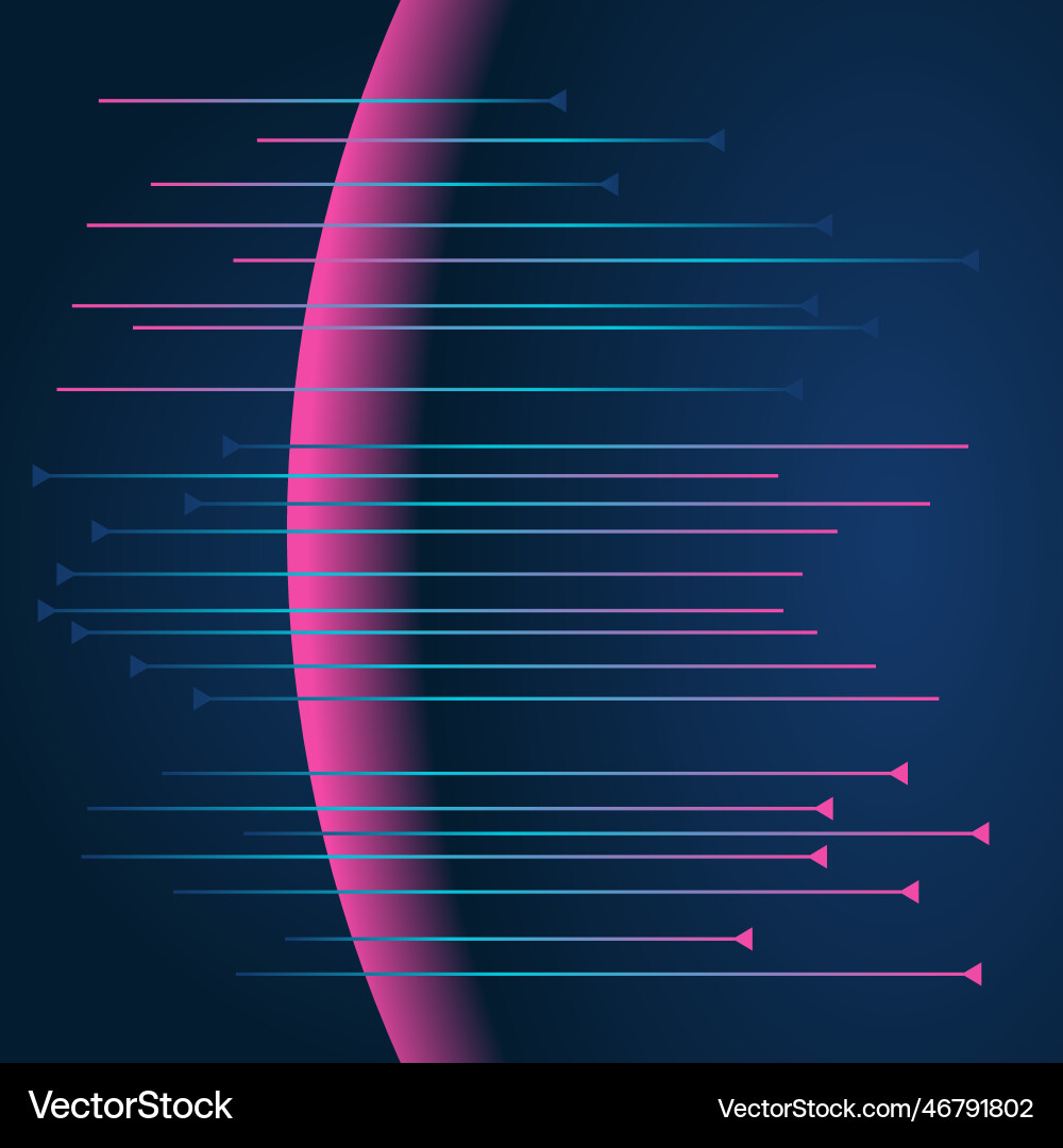 Technology style background with wires on deep Technology style background with wires on deep Vector Image