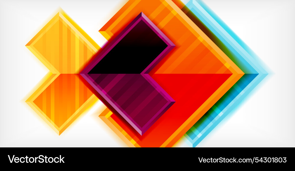 Arrow symbols created with 3d effects and line Arrow symbols created with 3d effects and line vector image