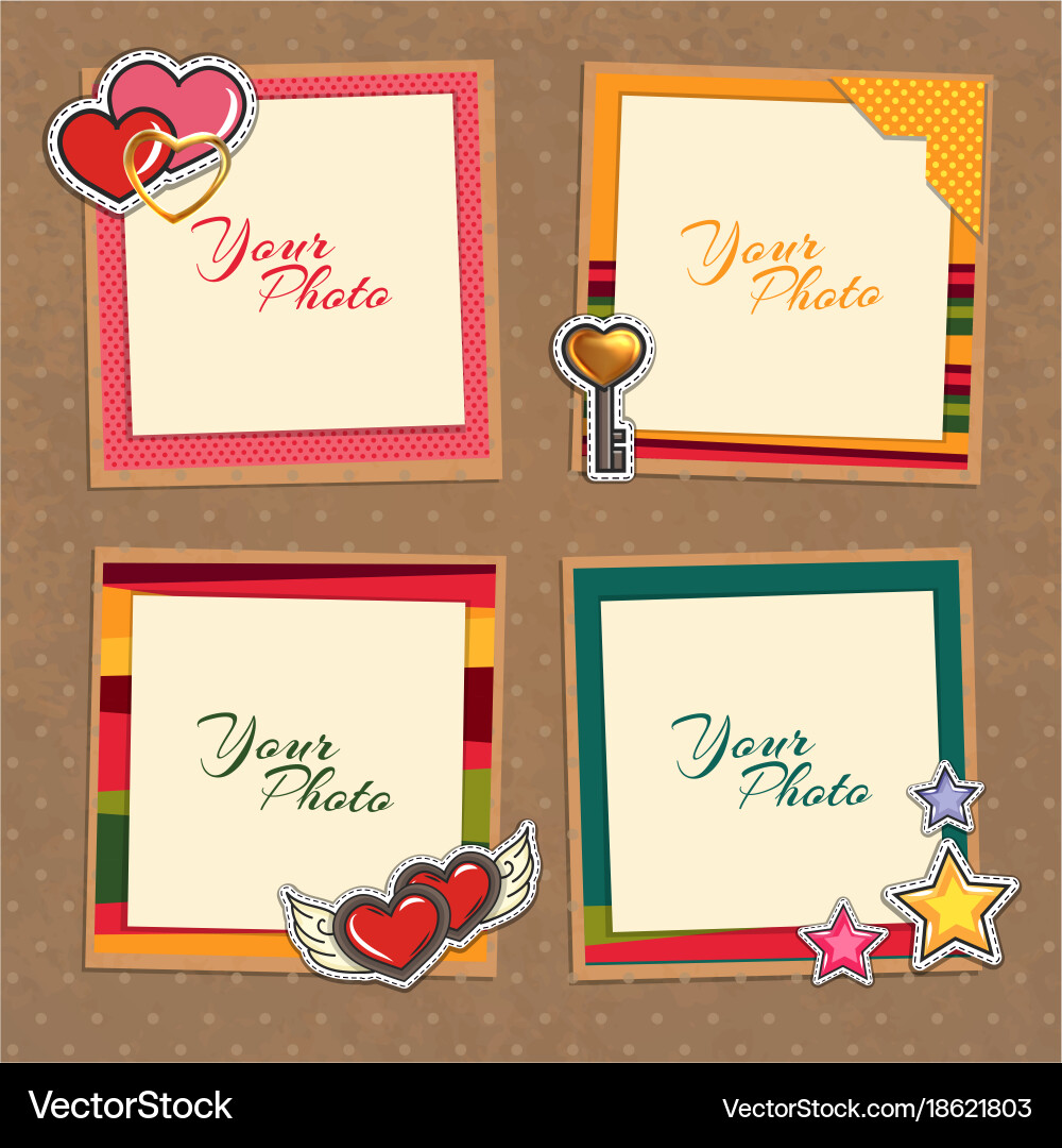 Decorative Frame Collection vector image