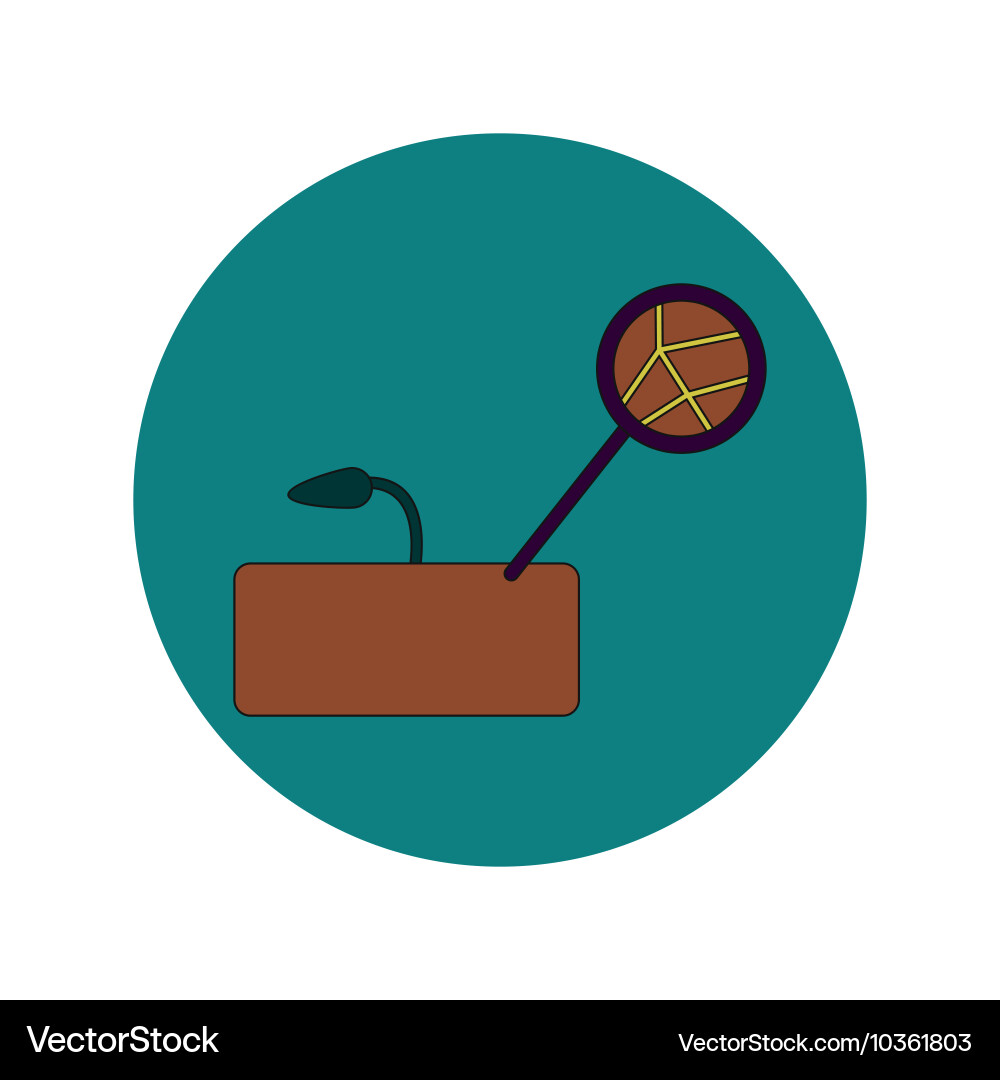 In flat design of drought vector image
