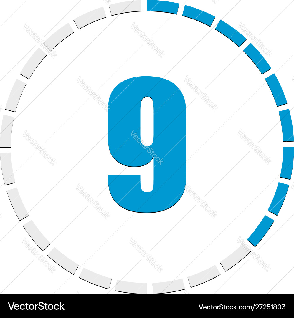 Progress completion step indicator segmented Progress completion step indicator segmented Vector Image