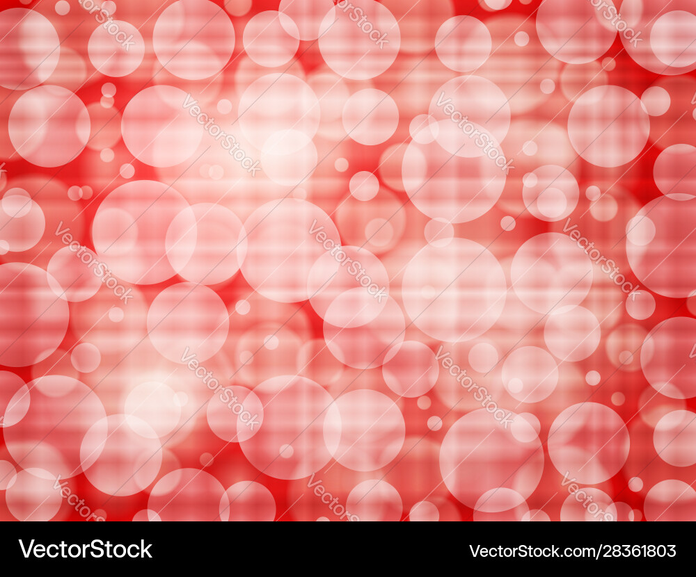Red defocus abstract background Vector Image