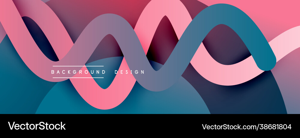 Abstract gradient background with wave line Abstract gradient background with wave line vector image