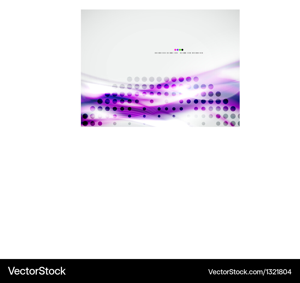 Abstract Wave Pattern vector image