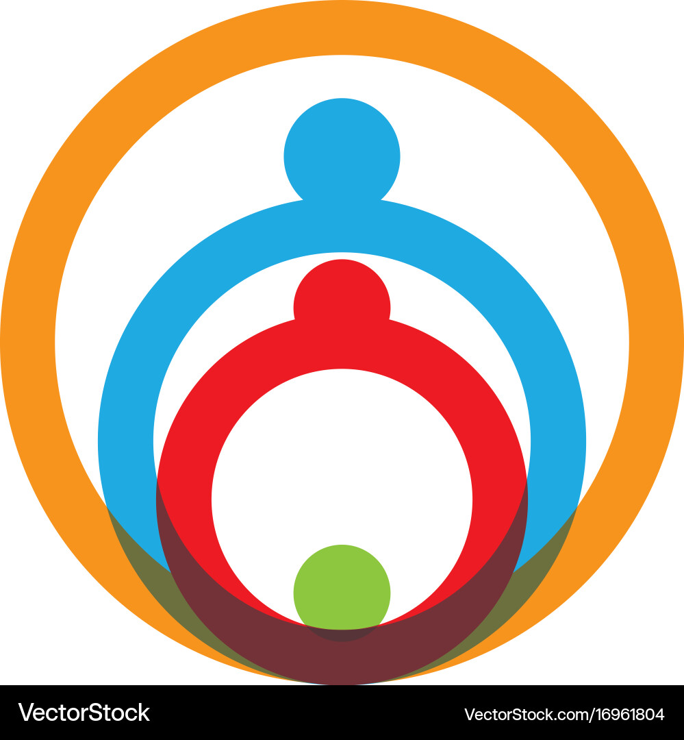 Community network and social icon design template Vector Image